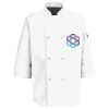 Eight Pearl Button Chef Coat with Thermometer Pocket Thumbnail