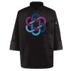 Black Knot Button Chef Coat Thumbnail